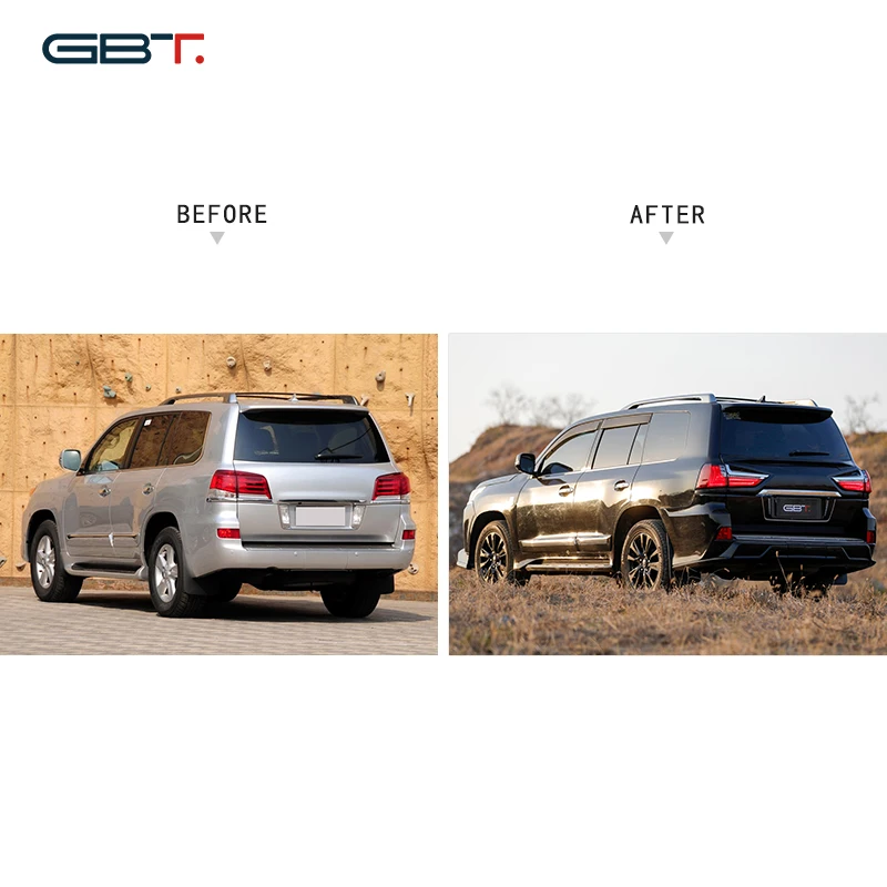 GBT Trendy Products 2022 Car Modification Parts Suitable For 2008-2015 Upgrade 2018 Lexus Lx570 Grille Facelift Kit