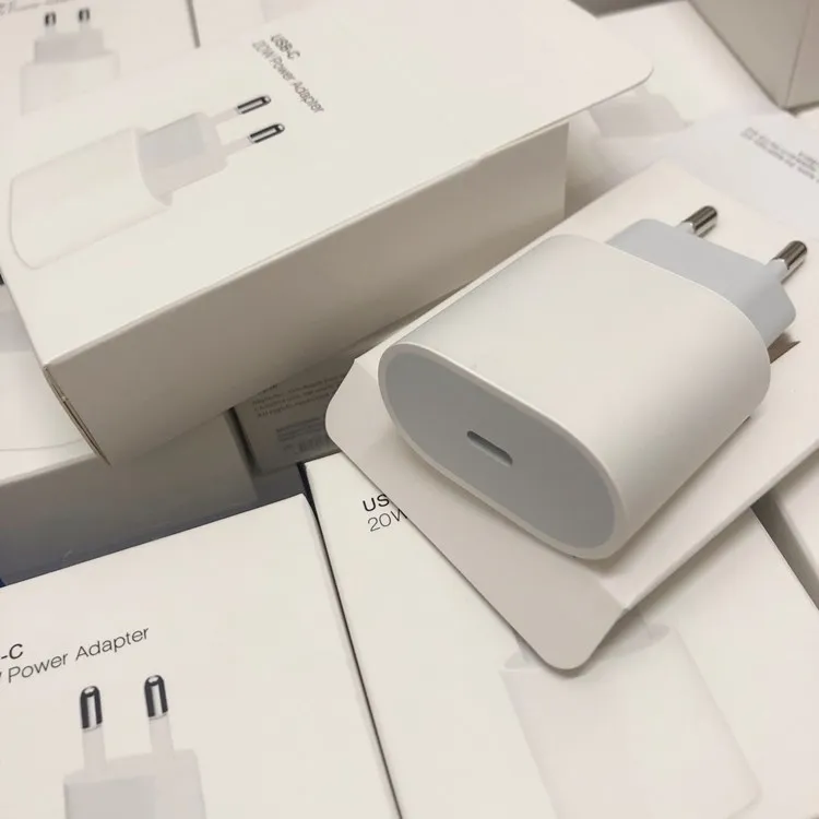  Оптовая продажа для Apple Iphone 12 PD настенное зарядное устройство 20W кабель Usb Type-C с функцией быстрой зарядки и iphone 11pro Зарядное передачи