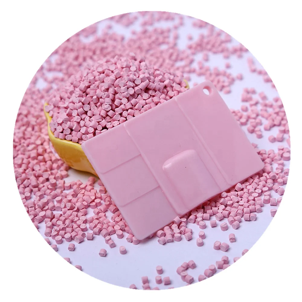 Red pink purple green white multi color PETG PLA plastic color masterbatch for 3d filament