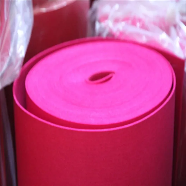 100% polyester felt needle punched nonwoven felt fabric Felt cloth
