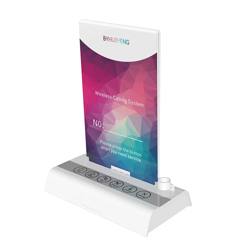 Restaurant Button Buzzer Service Food Restaurante Receiver System 433.92mhz wireless waiter call pager calling