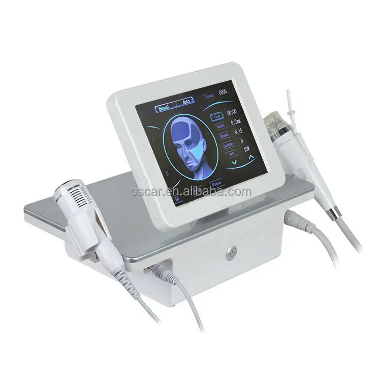 2023 new product 2 in 1 skin care pore contraction skin tightening rf microneedling machine