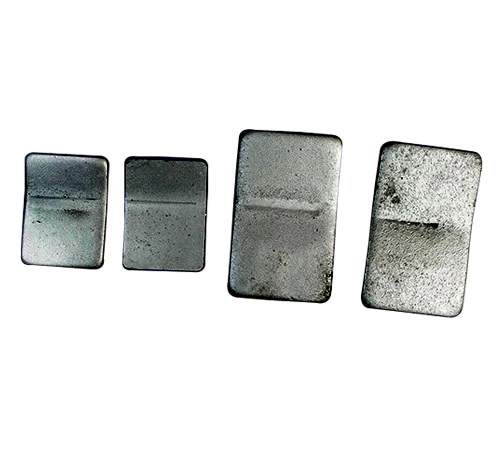 Railway components welded press plate for railway maintenance equipment