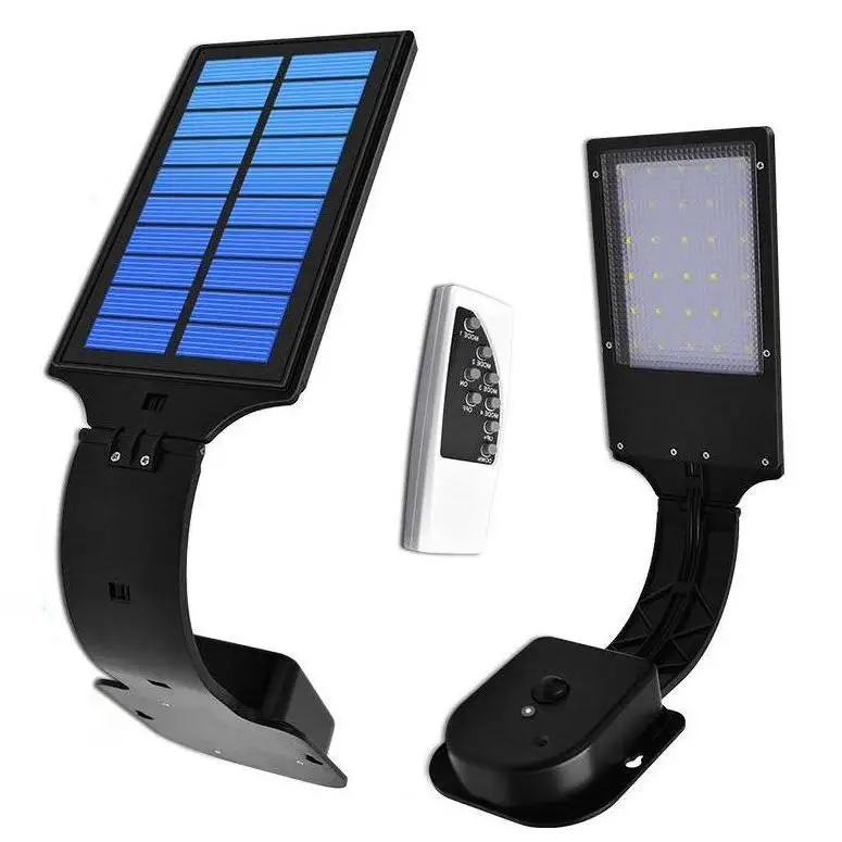 High Light outdoor waterproof solar light PIR Motion Inductor garden Solar power lamp With handlep