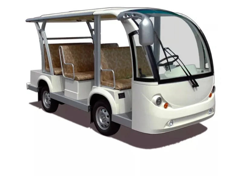 Mini Electric Golf Cart 8 Seats Sightseeing Bus with Competitive Price