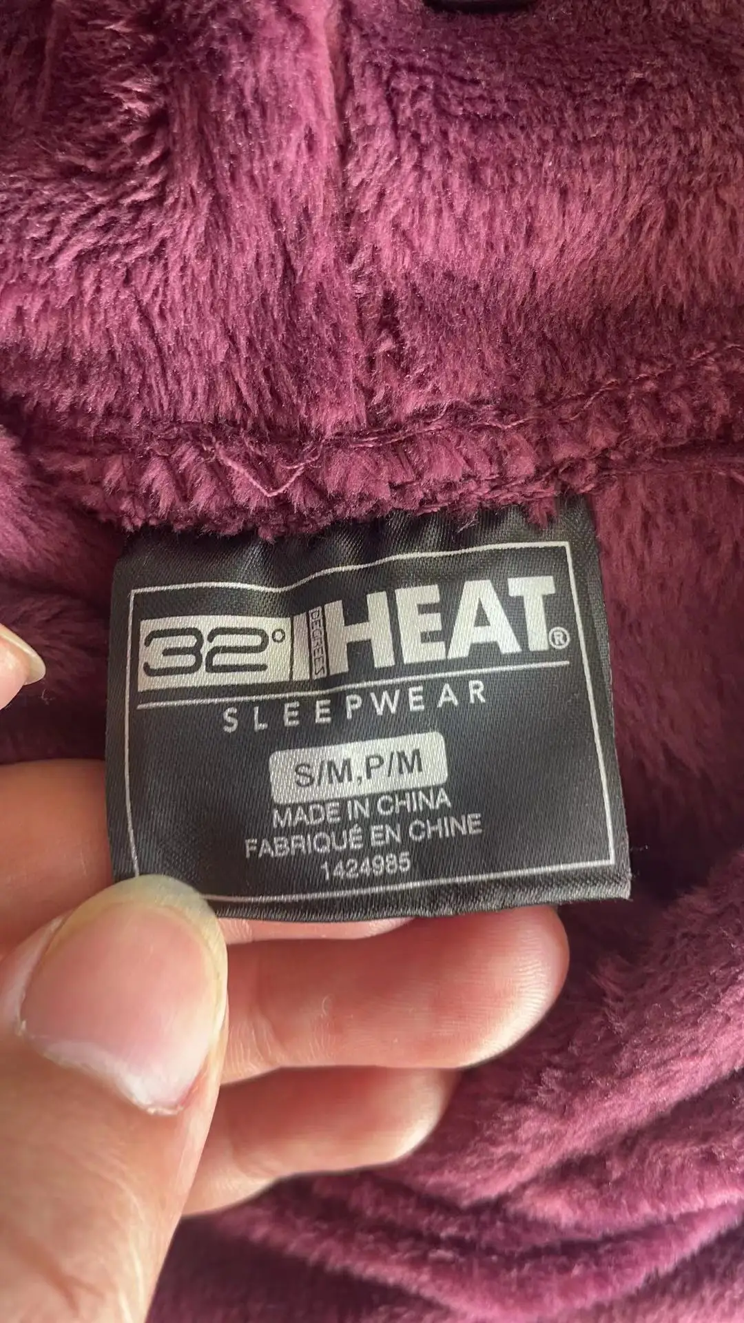 ladies fleece bathrobe