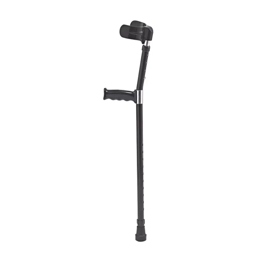 BN-919B918E High quality aluminum PVC mountain Adjustable length medical elbow climbing walking stick for the elderly