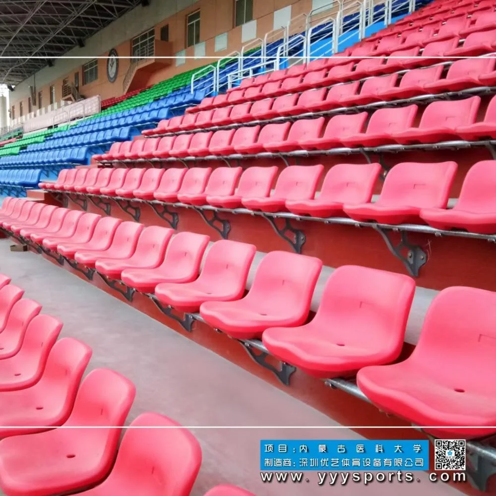 Yourease stadium good quality factory directly cheap  playground bleachers fixed seats plastic for sport stadium chairs