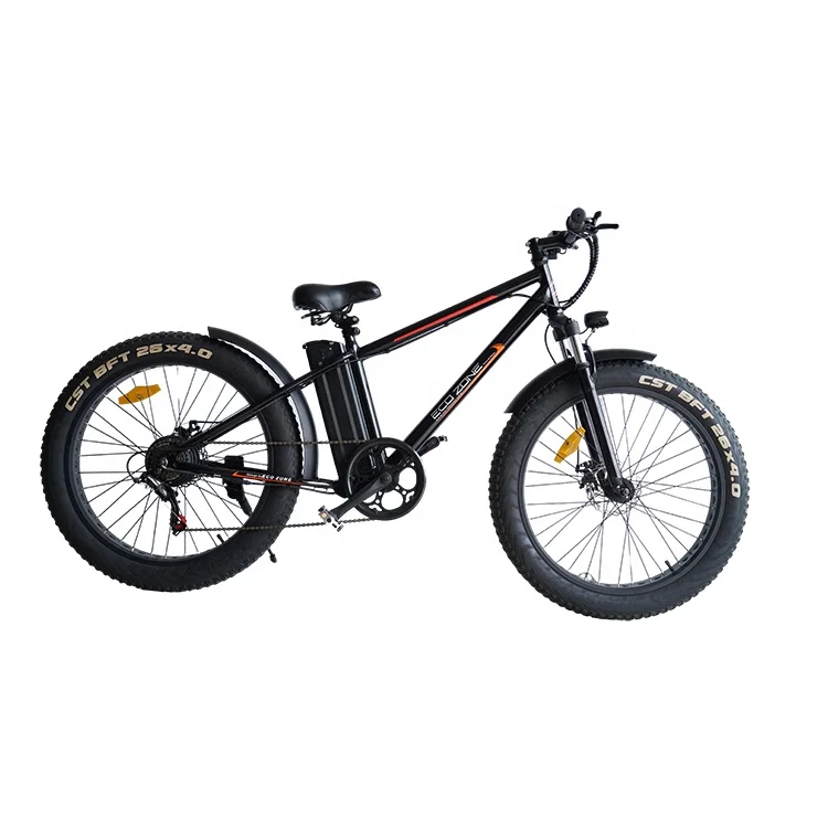 Cheap CE 26inch Fat Tire Bike Beach Snow e bike Steel Frame 36V 250W electric mountain bike bicycle