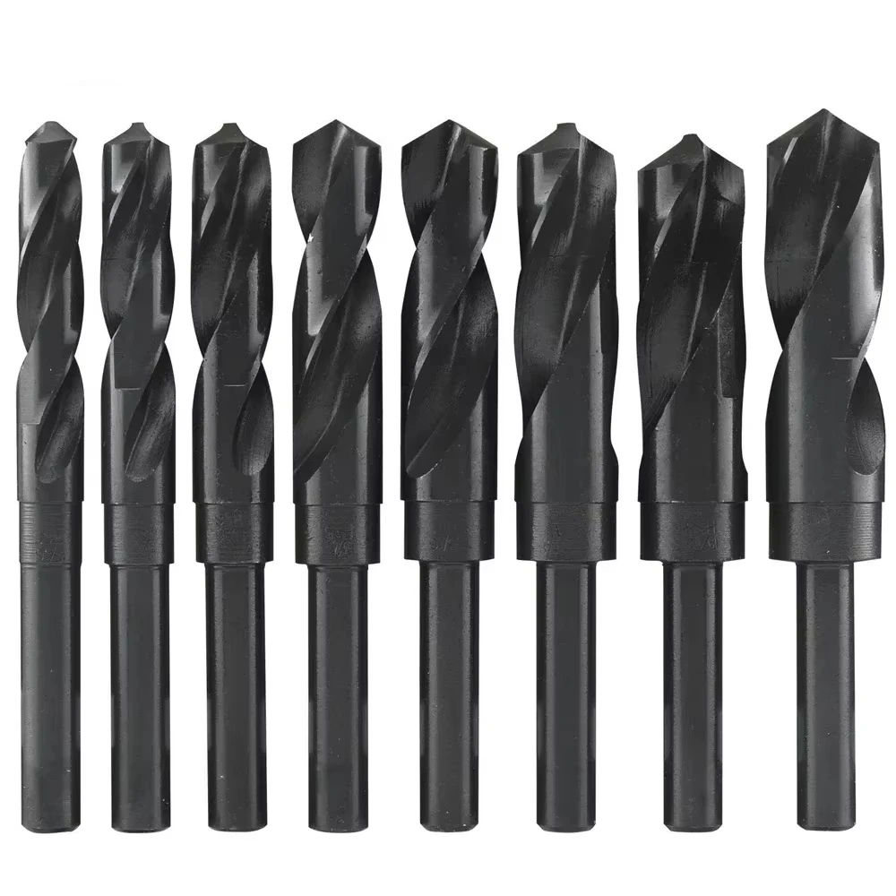 Factory High Quality Industrial 1/2 Inch HSS Sliver & Deming Reduced Round Shank Twist Drill Bit for Metal Drilling Woodworking
