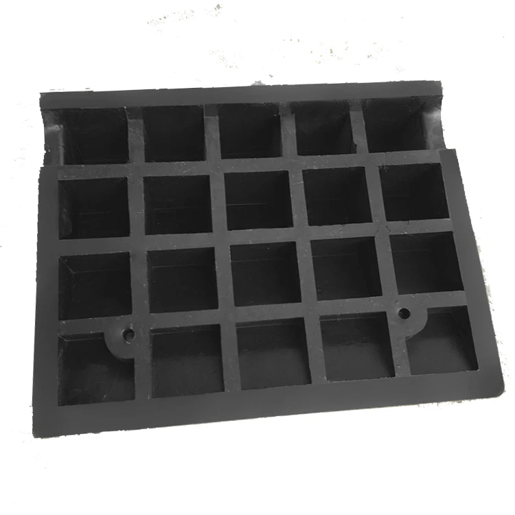 Non-slip 480*410*110mm  Heavy Duty Portable Threshold Rubber Curb Ramps For Cars