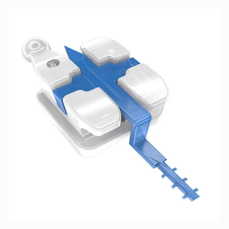 Dental instruments clear sapphire braces ceramic brackets ortodoncia