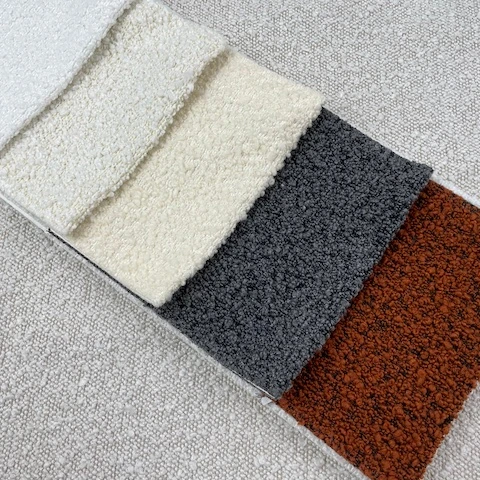 Wholesale  boucle fabric chair boucle fabric upholstery wool boucle fabric