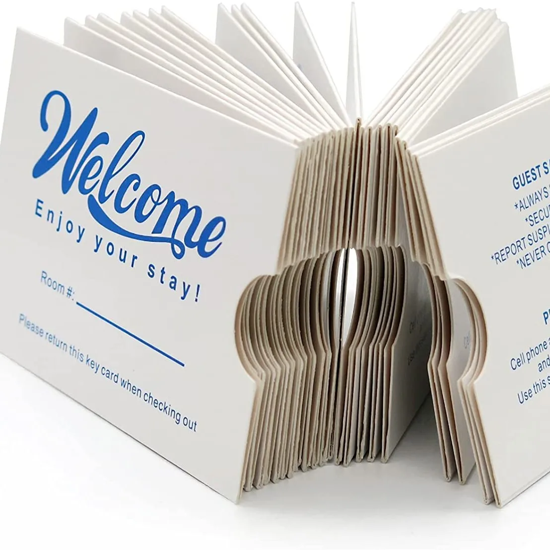 Wholesale Custom Printing Hotel & Motel Door Key cards Packaging Envelopes Holders RFID Key Card Paper Sleeves Covers