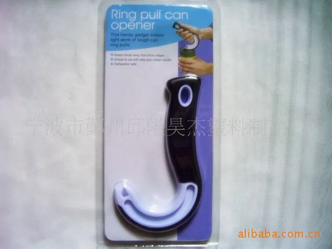 Fashion 2022 Hook-shaped Can Opener Can Opener Household Kitchen Gadgets