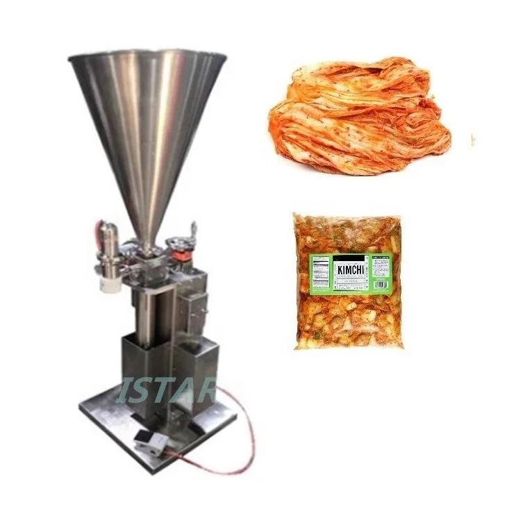 +8613664271087 granule sauce filling machine kimchi filling machine octopus paste filling machine