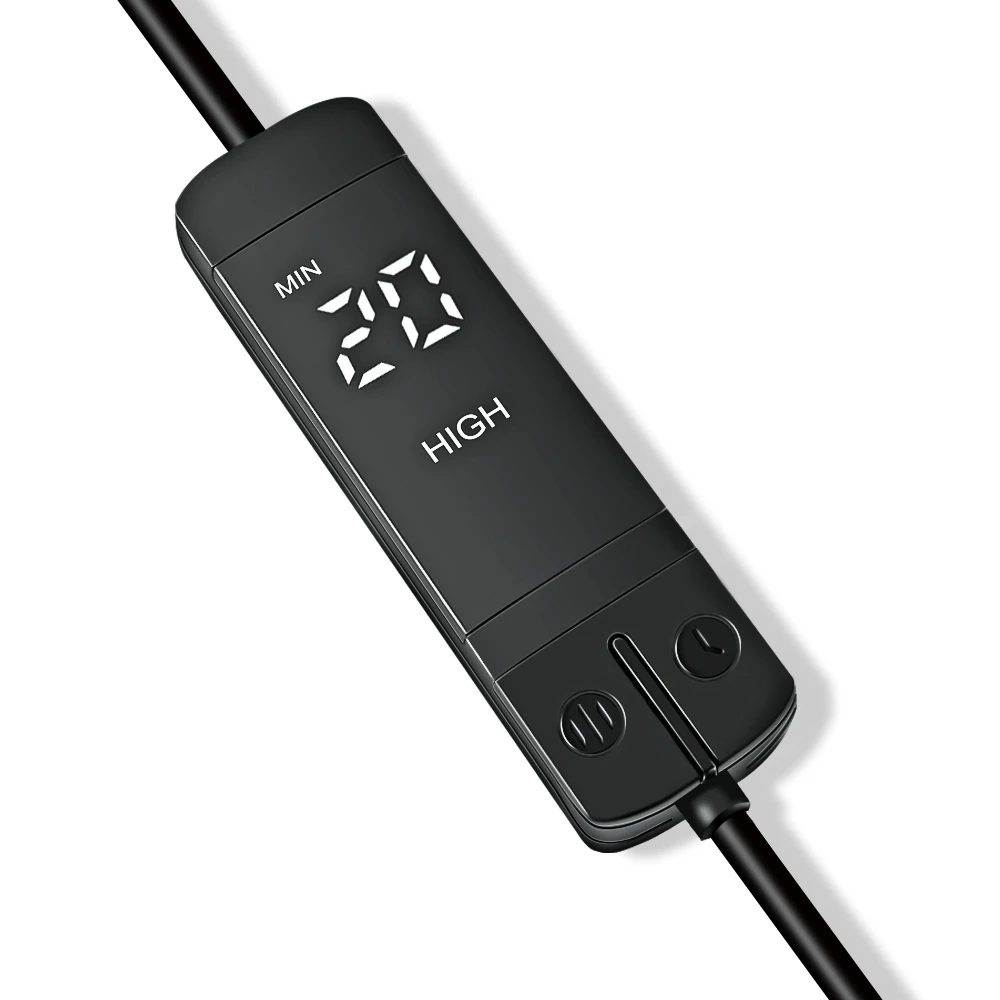 Reusable Black Mulberry Silk USB Heated Eye Mask for Napping and Traveling