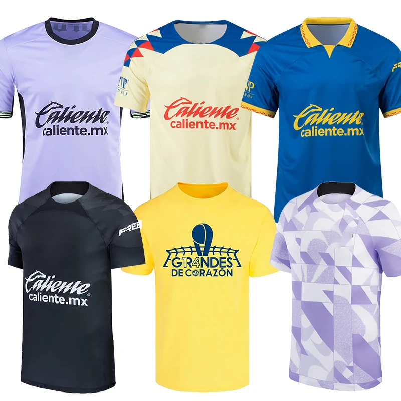 New Arrived 2024 Club America Soccer Jerseys 23 24 Mens Thailand Quality Camisas de Futebol Men Kids Women Football T Shirts
