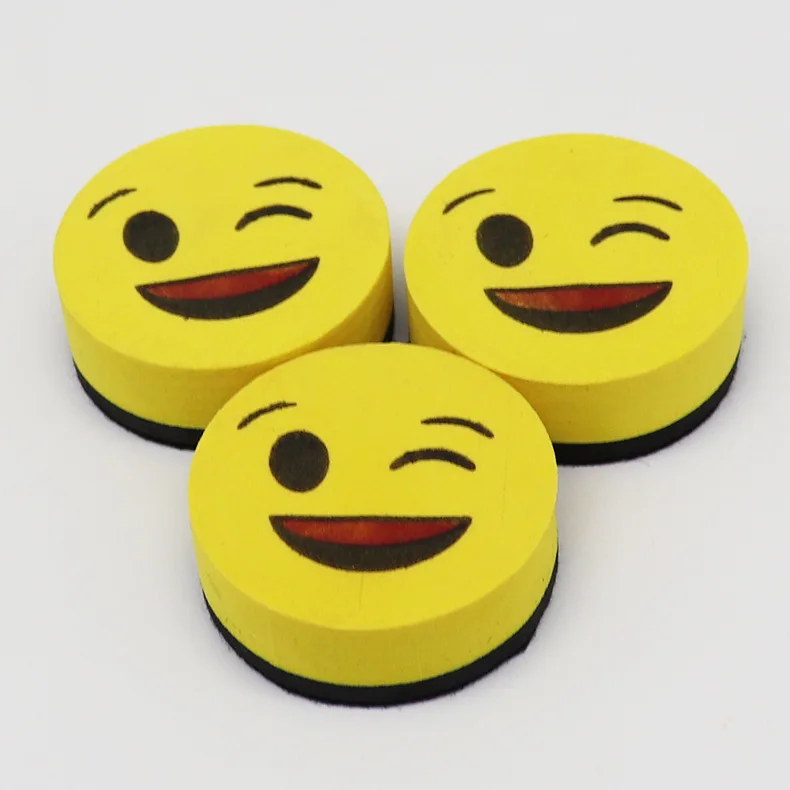 Factory Customized Durable Magnetic Blackboard Eraser Cleaner Eva Magnetic Whiteboard Eraser