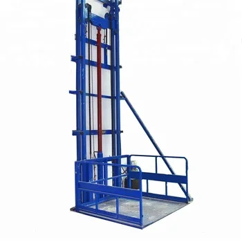 Warehouse Vertical Hydraulic 6m Cargo Elevator/ Goods Lift