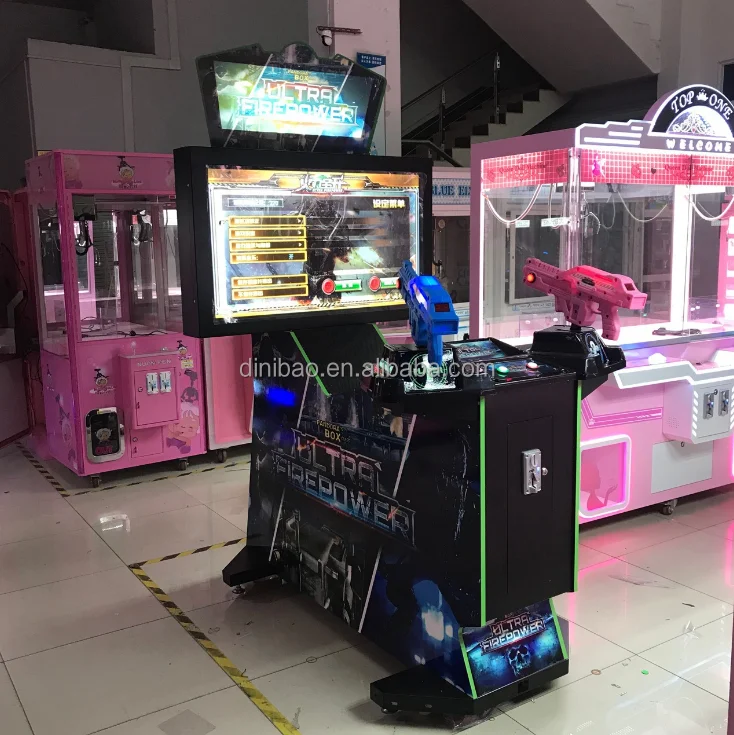 Coin Operated Electronic Arcade Firepower Shooting Game Machines Simulator Gun Shooting Gmaes Factory Price