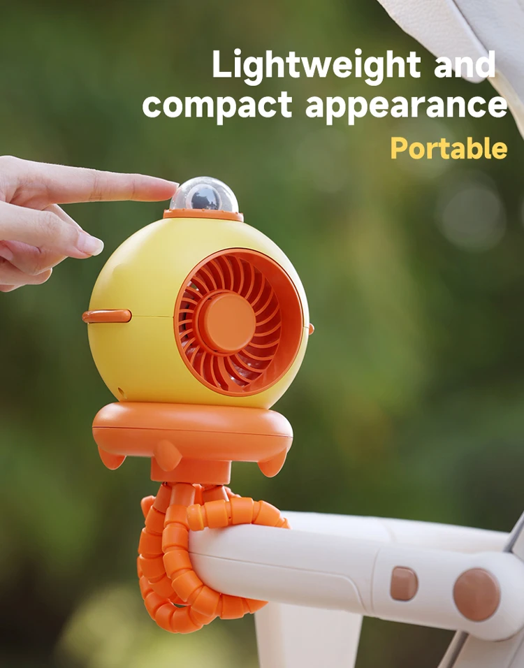 Powerful Large Rechargeable Table Hand Cute Mini Toy Mosquito Repellent Outside Fan For Kids Children