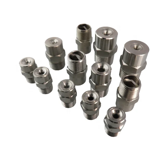 Wide Angle Solid Full Cone Nozzle High Pressure Spray Water Mist Nozzle Stainless Steel Wide Angle Solid Cone Nozzle