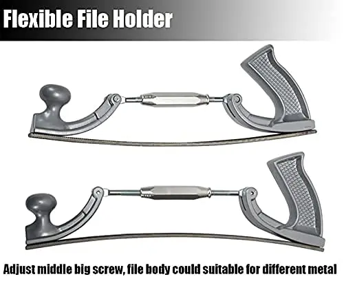 Factory direct selling High Quality steel hand file tool holder sheet adjustable flexible car body file