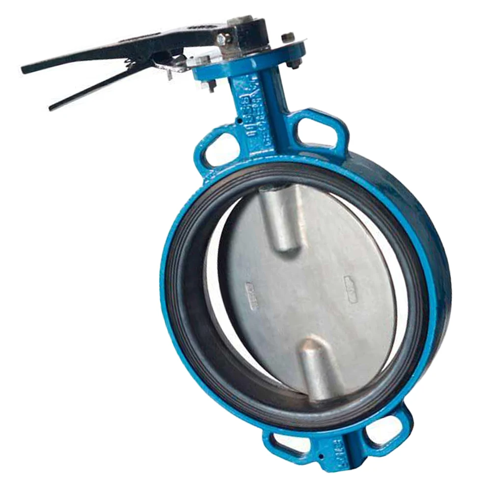 Goldensea Factory DN400 PN10 DIN3202 Resilient Seated Eccentric Flanged Butterfly Valve