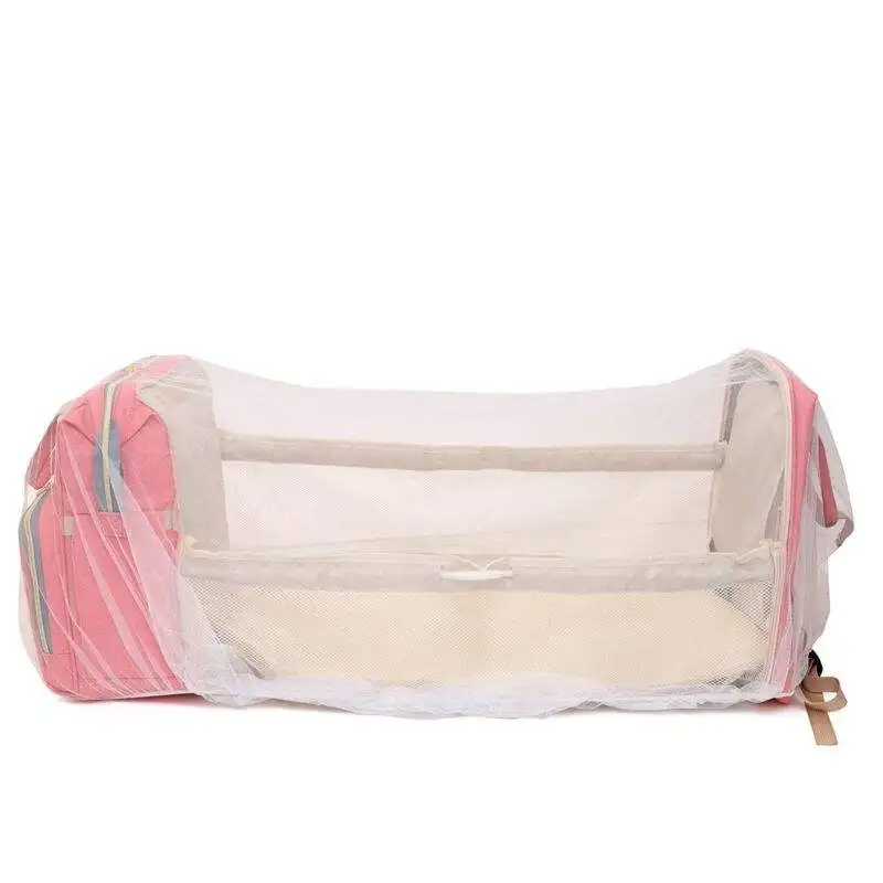 SW 7 In1 Functional Custom Luxury Folding Wet Tote Nappy Mommy Bag Waterproof Mummy Diaper Bag Backpack With Changing Station