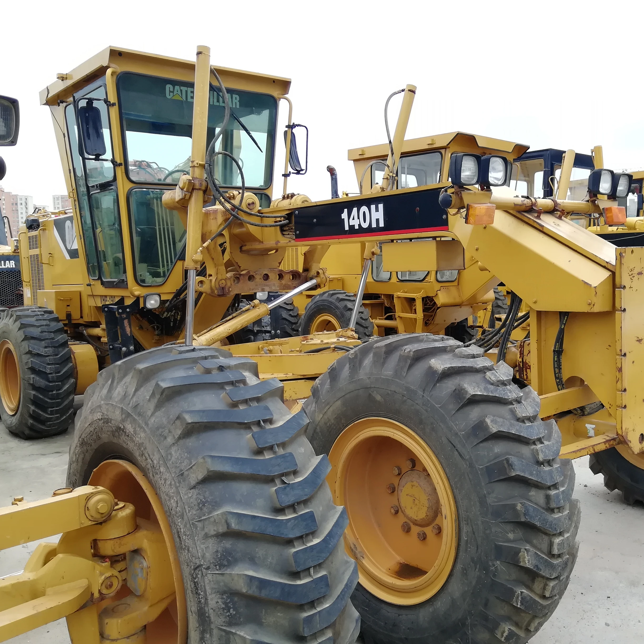 Подержанный автогрейдер CAT 140G в Китае оригинальный cat 140h сделано Японии 140K 140H 14G GD511