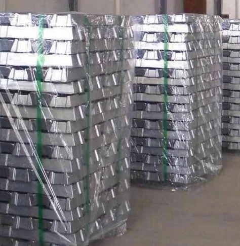 Aluminium Alloy Zinc Ingot Primary 99.99% Aluminum Ingot wholesale aluminium ingots 99.7%A7