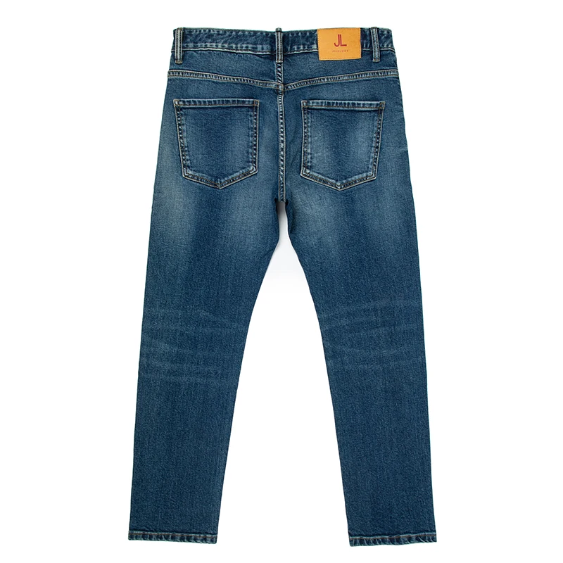 2022 Wholesale Cheapest Price Men Ripped Style Jeans Factory Jeans Type Straight Leg Jeans