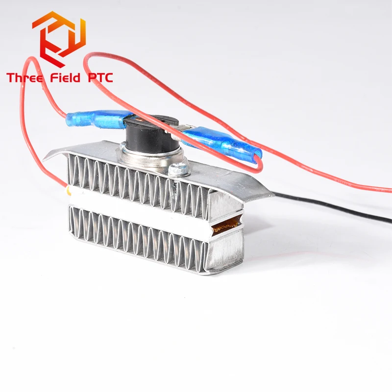 ODM Project Supported Power Inrush Current 100% Tested PTC Heater Ceramic for Knife Shelf 12v 50 watt ptc air heater