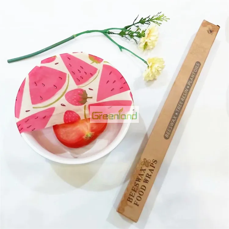 
Packing Bags Packaging Boxes For Food 100% Nature Organic Beeswax Food Wrap 