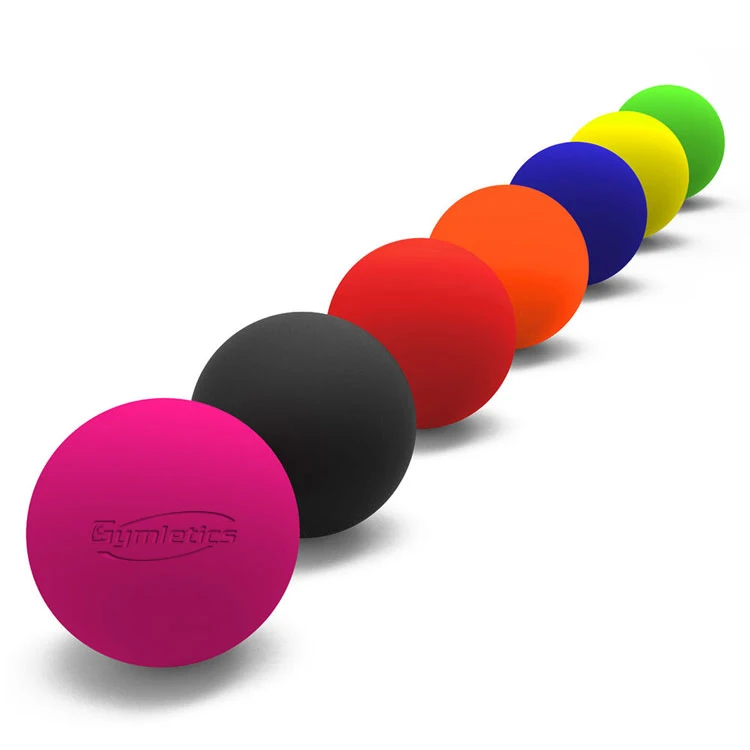 Factory Wholesale Body Foot and Back Custom Silicone Therapy Massage Ball For Yoga Fitness