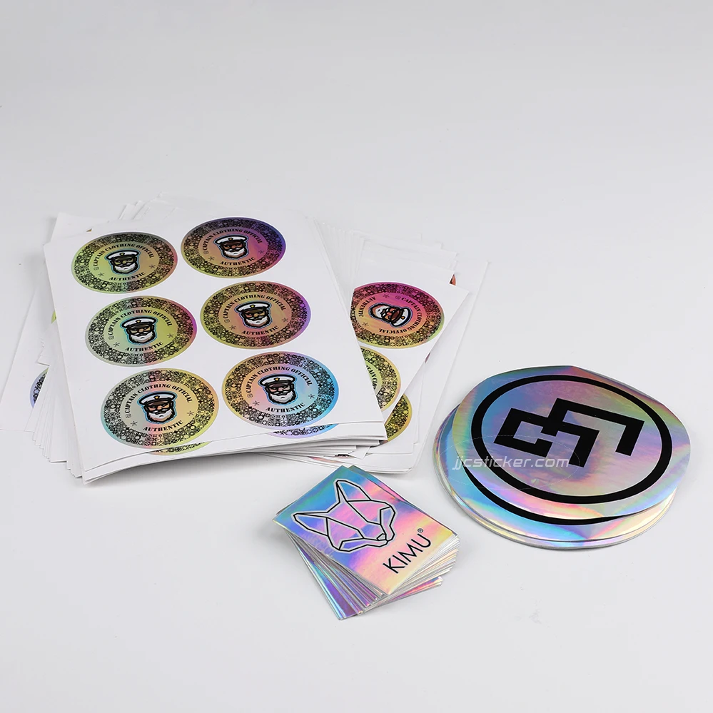 Голографические 3d рулонные наклейки holo с защитой от подделок кода голографические