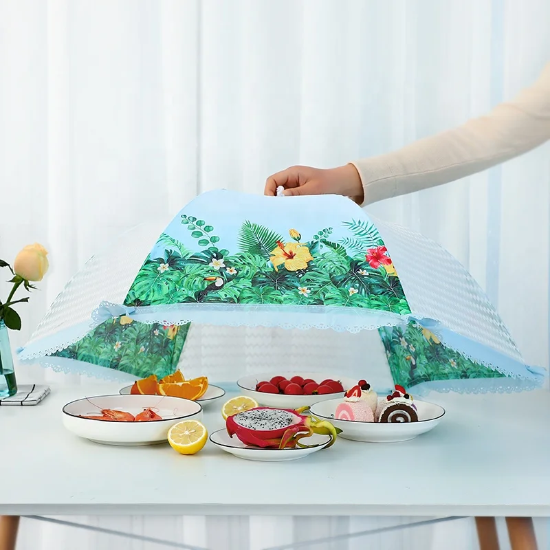 
Size:S Umbrella Picnic Kitchen Anti Fly Mosquito Net Table Tent Meal Cover Table Mesh Kitchen Tools Food Cover 