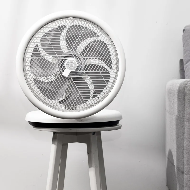 360 Degree All Round Rotating Telescopic Folding Stand Fan with Remote Control with 7 blade