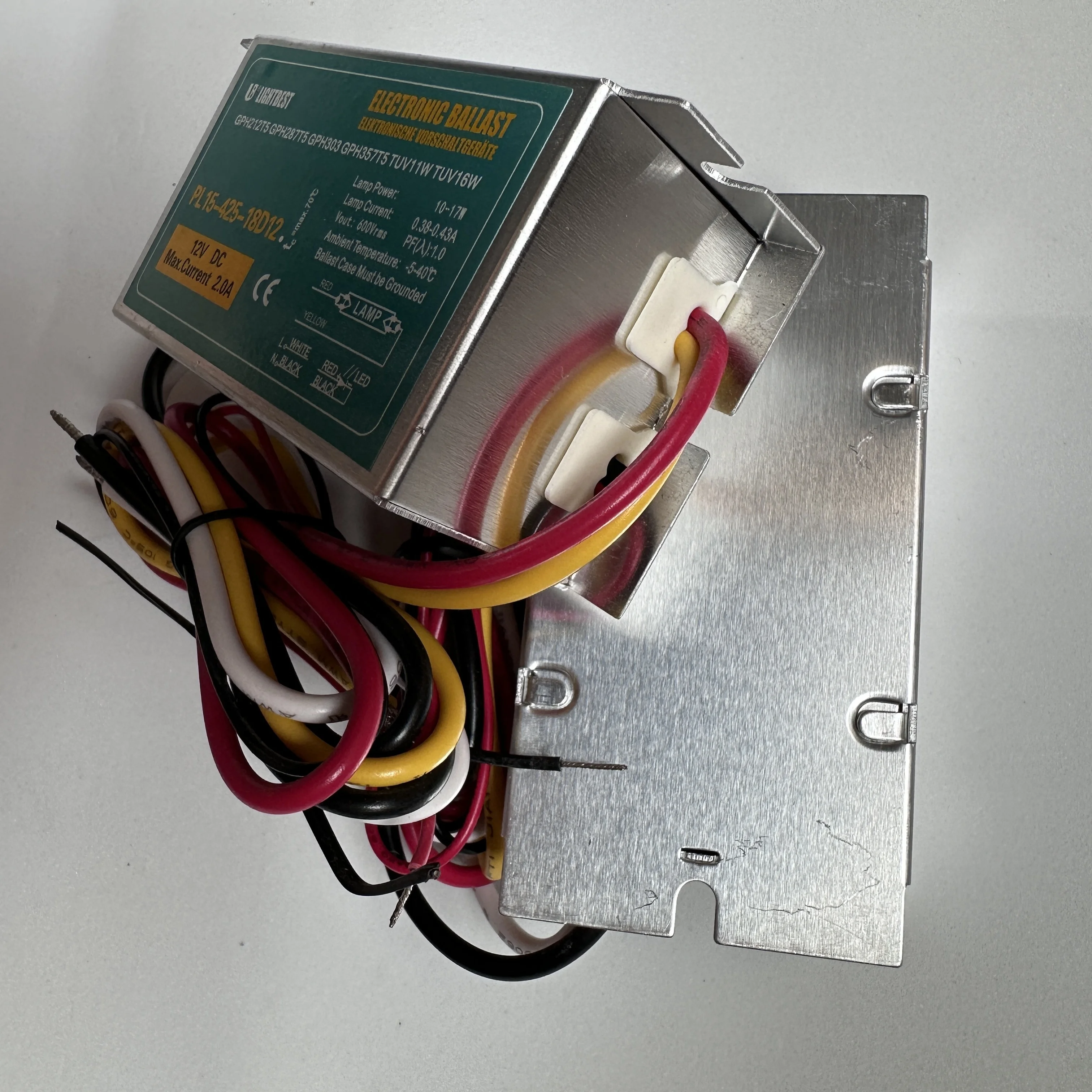 24v dc electronic ballast for uv lamp