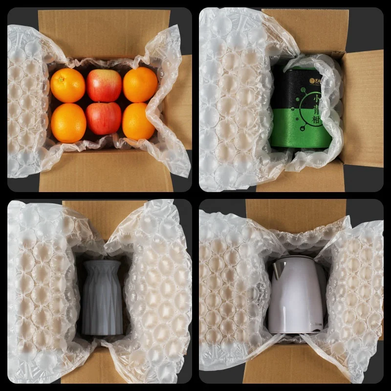 E-commerce Protective Cushioning Packaging Film Roll 300m/roll Air Bubble