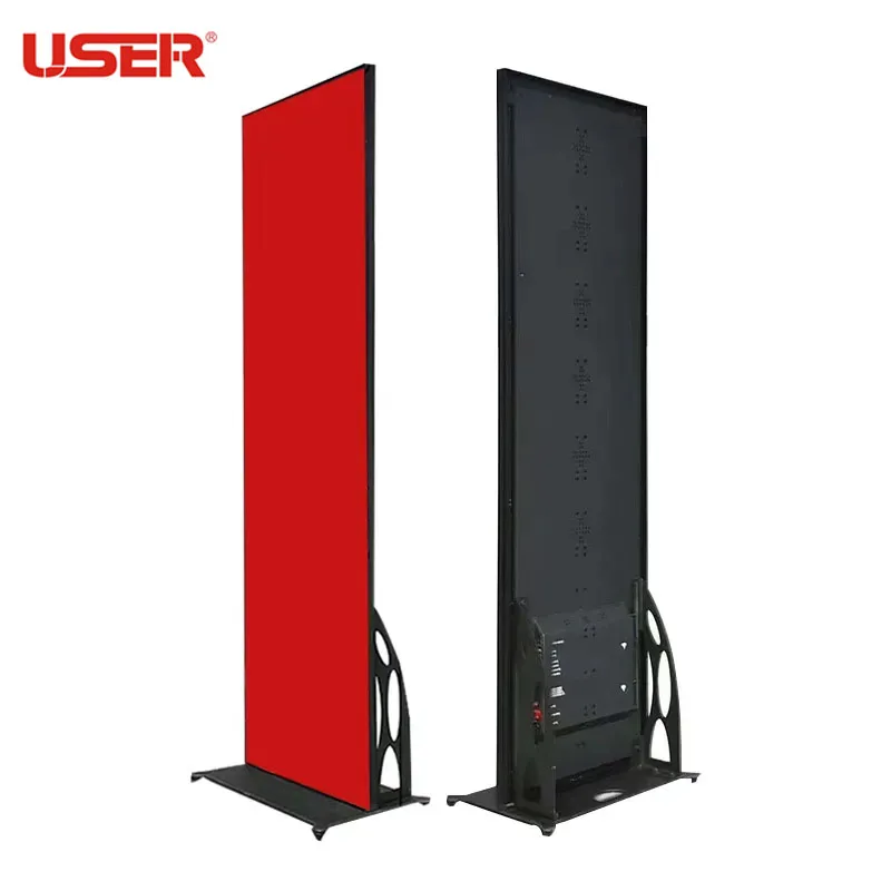 USER sign hd full color wi-fi control poster led display LED poster P1.86 wall led panel screen display