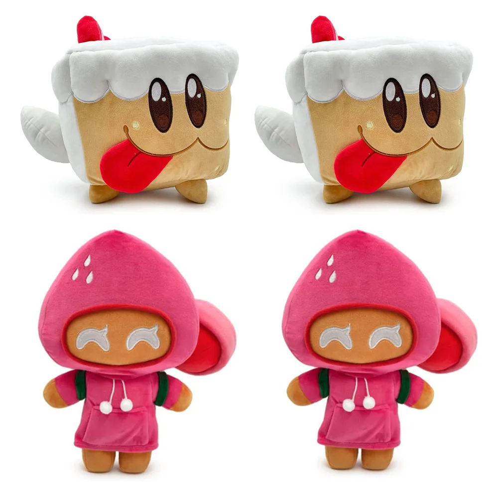 Newstar New Cookie Run Kingdom toys, Soft Stuffed Animal Doll for Kids Cookie Run Kingdom