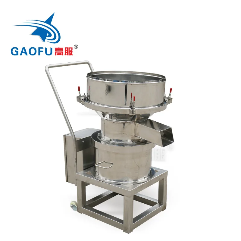 Stainless steel industrial sieve 450 vibration filter liquid sieve shaker screen machine