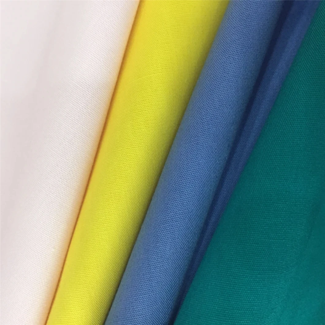 Stock Lot T/C 65/35  Dyed Fabric For Pocketing 45x45 88x64 96x72 110x76 133x72