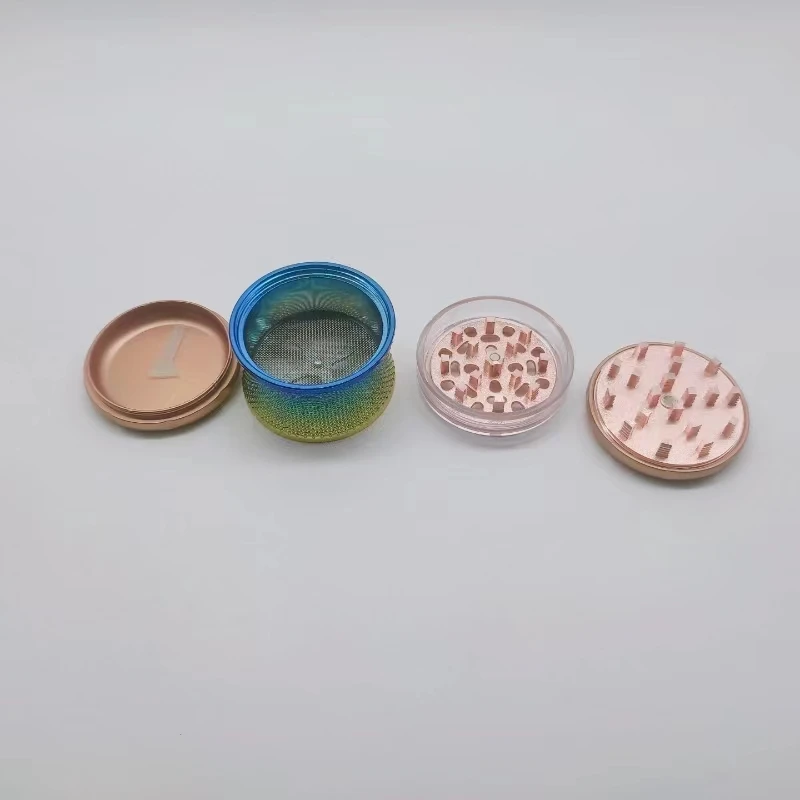 DPAG022 Different Design Four Layers Aluminum Smoking Metal Grinder