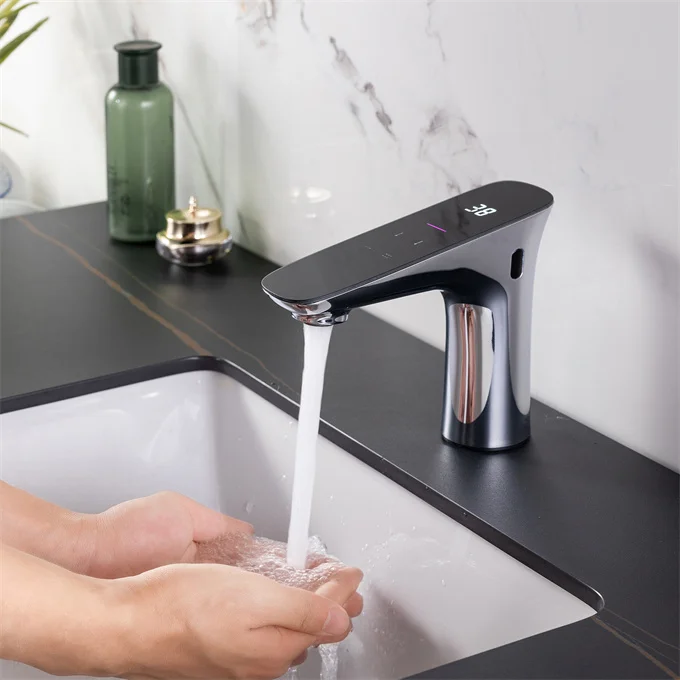 Sundream Instant Heating Digital Electric Faucet Hot and Cold Dual Use Water Dual Use Faucet  moderne