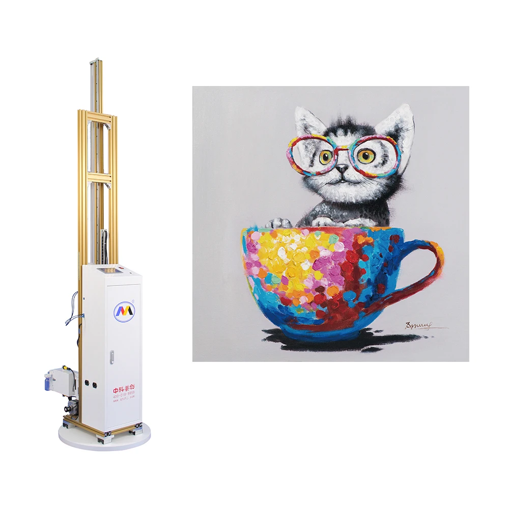 Digital Printing Machine 3D UV Flatbed Intelligent Vertical Wall Printer Digital Varnish Inkjet Printing Machine