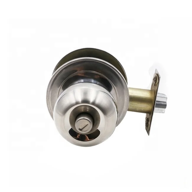 Keyed Entry Door Tubular Knob Cylindrical Door Lock For Safe