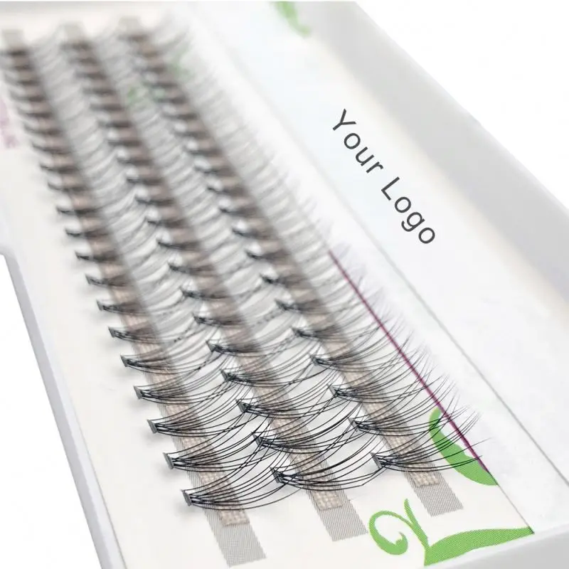 
Customized High Quality Individual Volume Eyelashes Wholesale 10d Russian Volume Lashes With Custom 